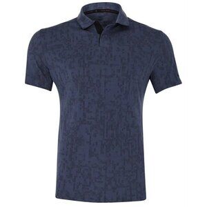 Nike Dri-Fit Tiger Woods ADV Golf Polo Obsidian/Diffused Blue